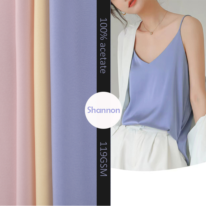 Disfraz Tejido ecológico tejido de sarga 100% acetato para camisa y vestido  Proveedores, Empresa OEM - Jiaxing Zhongfang Textile Technology Co., Ltd.